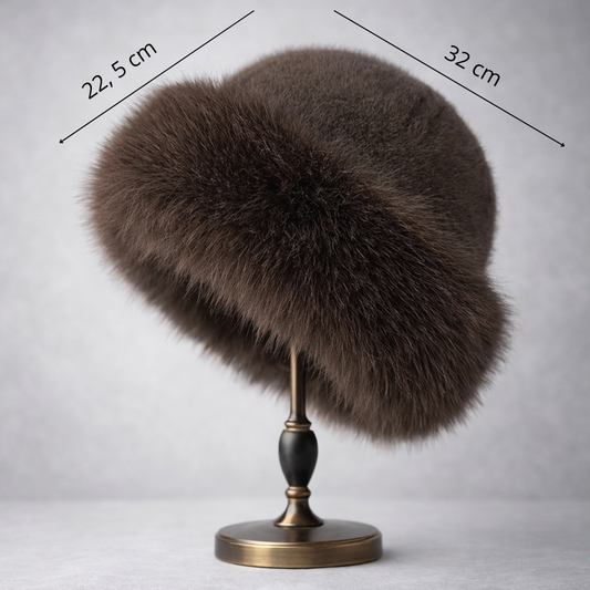 Bonnet Femme Fourrure – Chaleur & Élégance